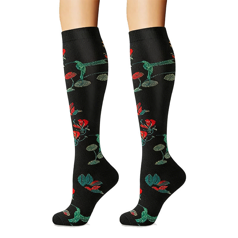 Stylish Support Compression Socks(6 Pairs) - image 1