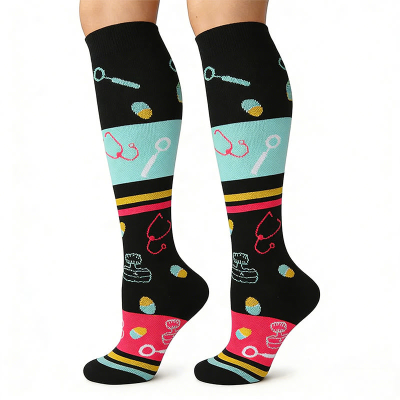 Color Medical Devices Compression Socks(6 Pairs) - image 4