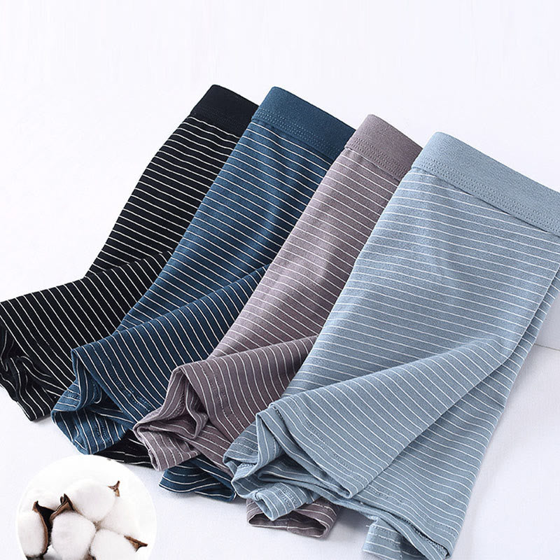Cotton Stripe Boxer Briefs - image 7