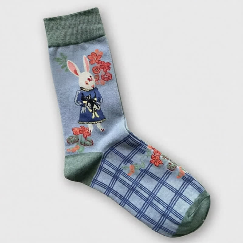 Easter Mushroom Ribbed Quarter Socks (3 Pairs) - image 5