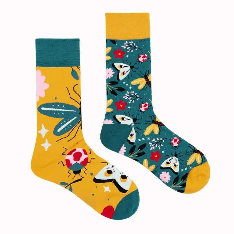Flower Butterfly Quarter Socks - image 1