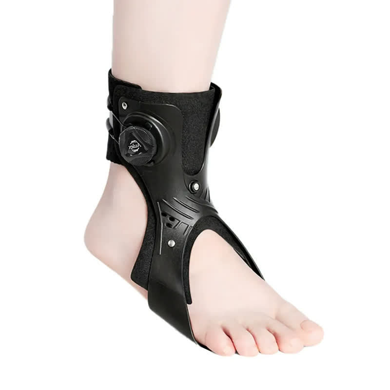 Portable Airbag Foot Support Protection Ankle Brace - Black - Right - XL - image 2