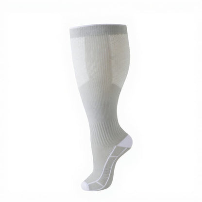 Plus Size Classic Solid Compression Socks - image 13