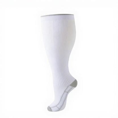 Plus Size Classic Solid Compression Socks - image 12