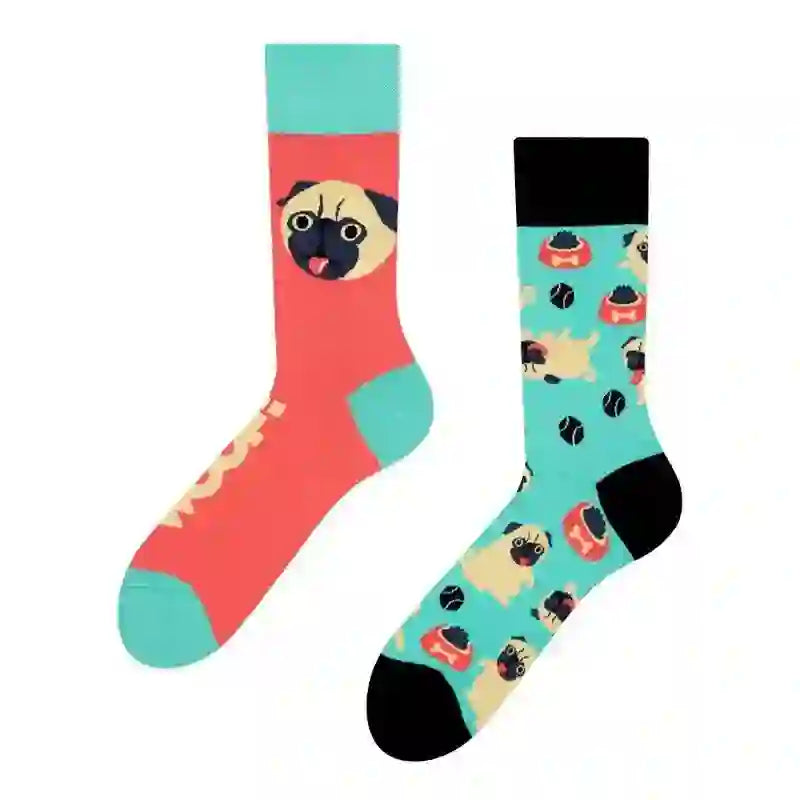 Cute Dog Quarter Socks - image 1