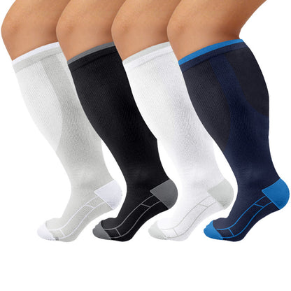 Plus Size Classic Solid Compression Socks - image 9