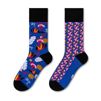 Playful Flamingo Quarter Socks - image 1
