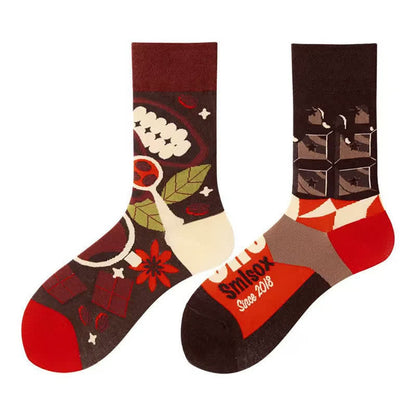 Sweet Chocolate Quarter Socks - image 1