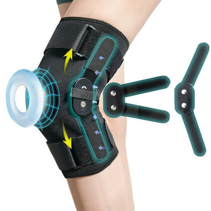 Hinged Neoprene Patella Support Knee Brace - image 1