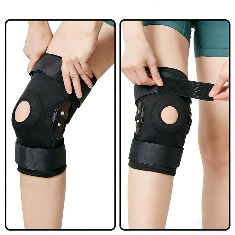 Hinged Neoprene Patella Support Knee Brace - image 3