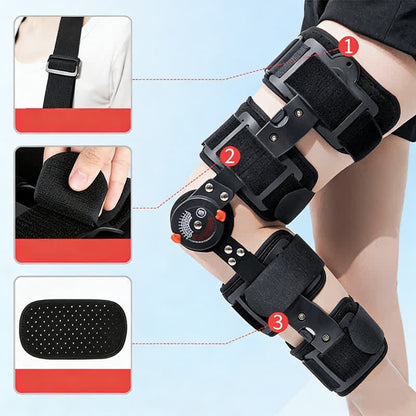 Hinged Neoprene Support Knee Brace - image 1