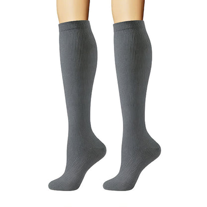 Minimal Solid Style Compression Socks(6 Pairs) - image 6