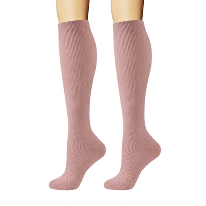 Minimal Solid Style Compression Socks(6 Pairs) - image 3