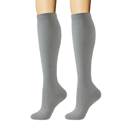 Minimal Solid Style Compression Socks(6 Pairs) - image 5