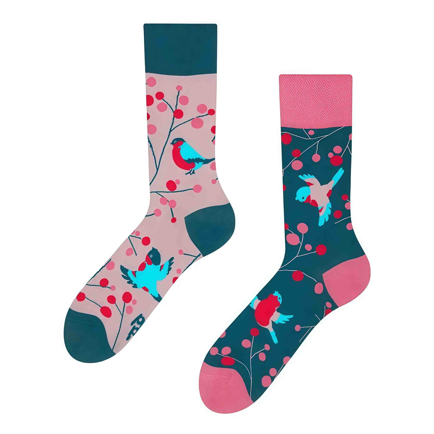 Cartoon Cute Bird Quarter Socks - image 1