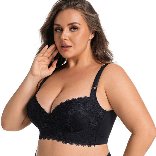 Elegant Lace Full Coverage Bras - Black - 50 - F - image 0
