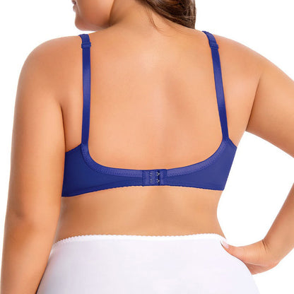 Silver Flower Embroidery Pattern Full Coverage Bras - image 8
