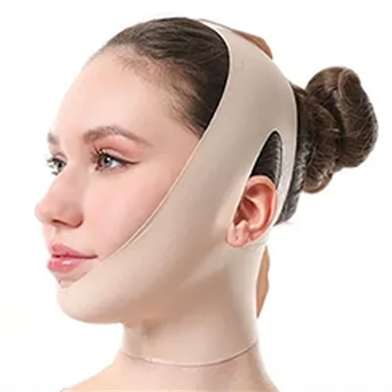 Skin Tone Elastic Extended Physical Firming Face Wrap – uk.plusock