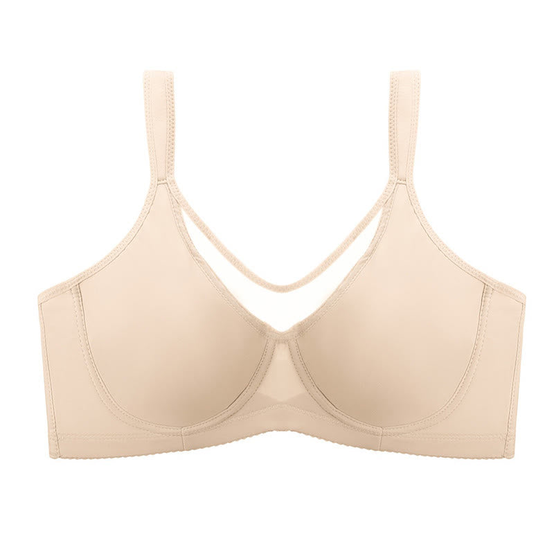 Natural Shaping Full Coverage Bra - Nude - 46 - H - image 7