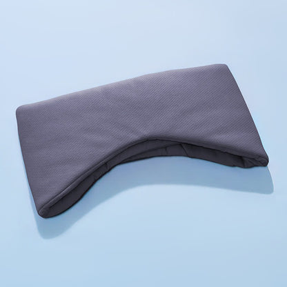 Weighted Full Coverage Sleep Mask - Grey - One Size - image 2