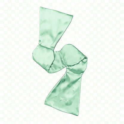 Weighted Bead Soothing Cooling Sleep Mask - Green - One Size - image 1