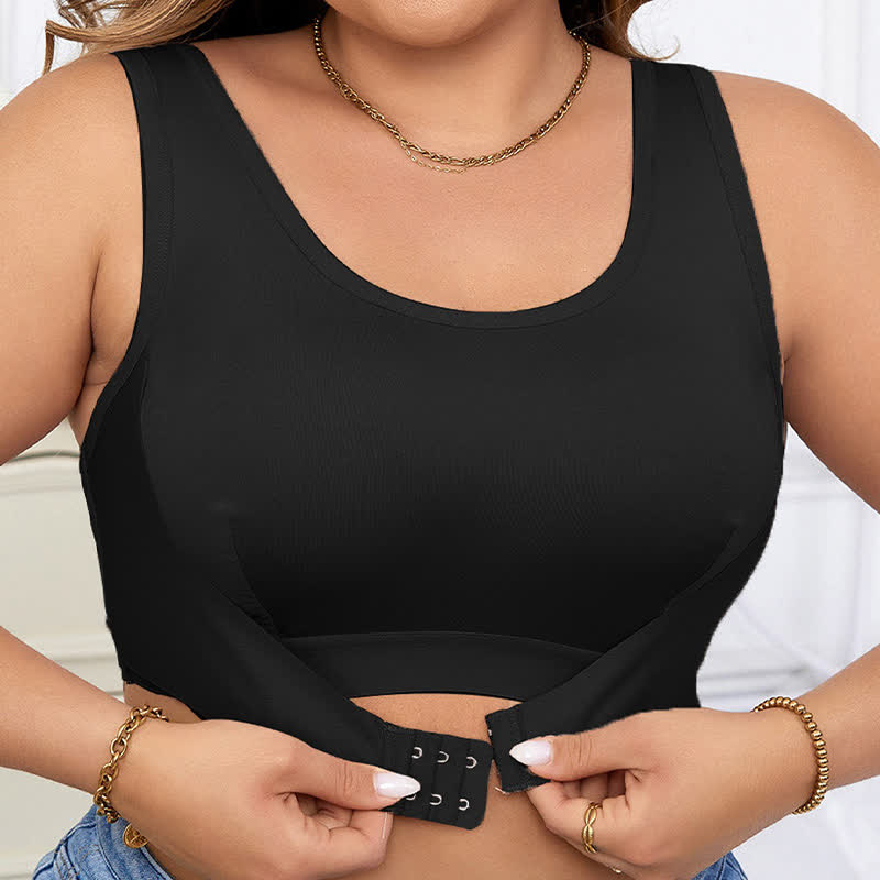 Front Closure Sport Wireless Bra - image 1