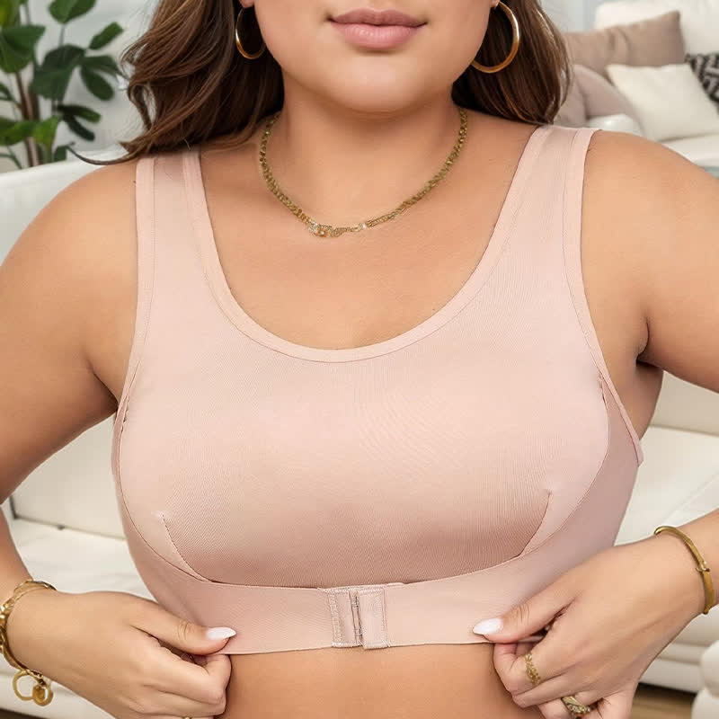 Front Closure Sport Wireless Bra - image 11