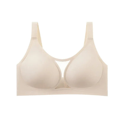Comfort Mesh Wireless Bra - Nude - 48 - F - image 3