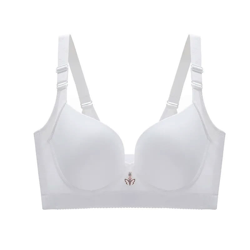 Seamless Soft Underwire Bra - White - 48 - D - image 3