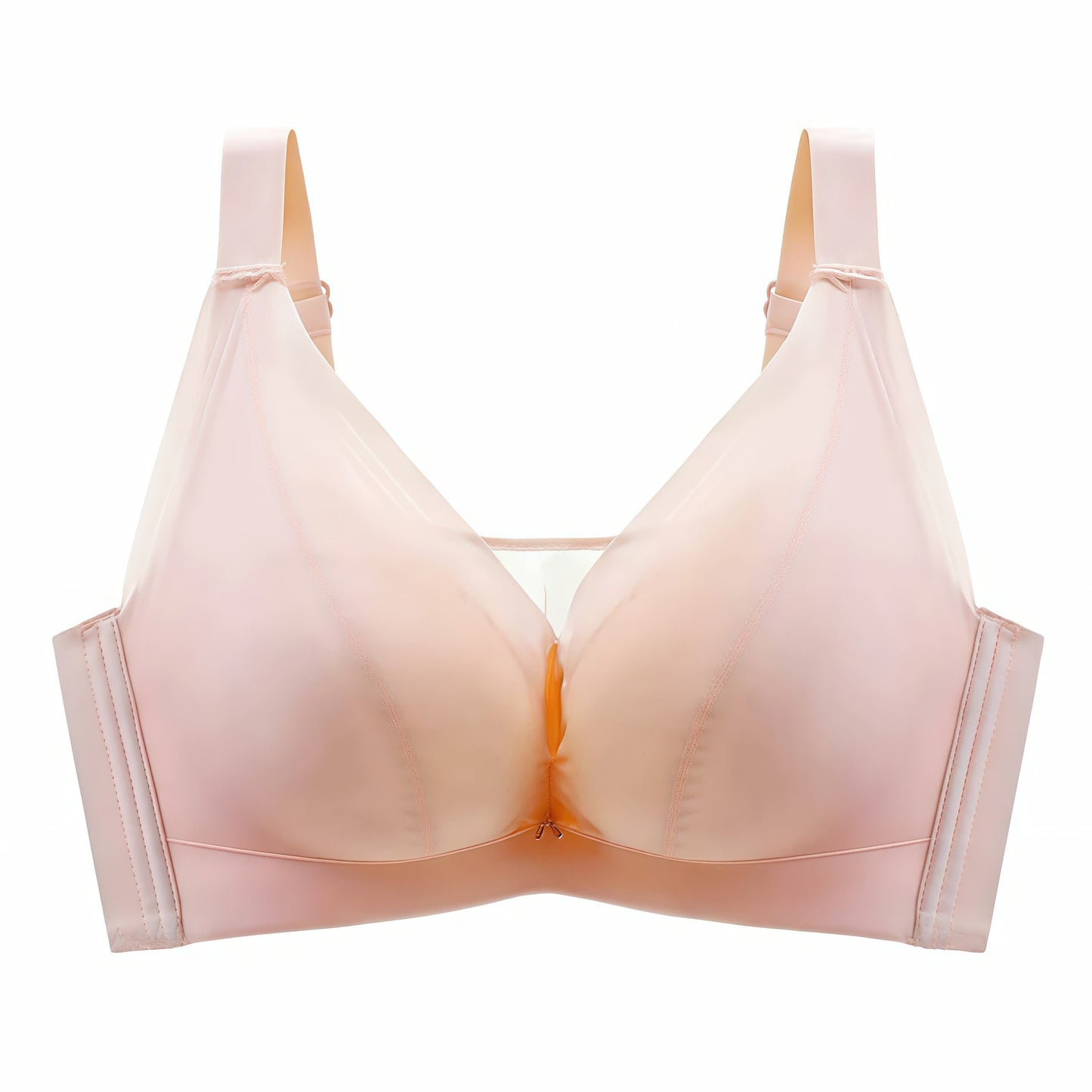 Seamless Comfort Underwire Bra - Nude - 46 - E - image 1