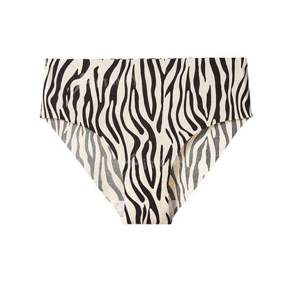Zebra Leopard Print Seamless Invisible Panty(4 Packs) - image 6