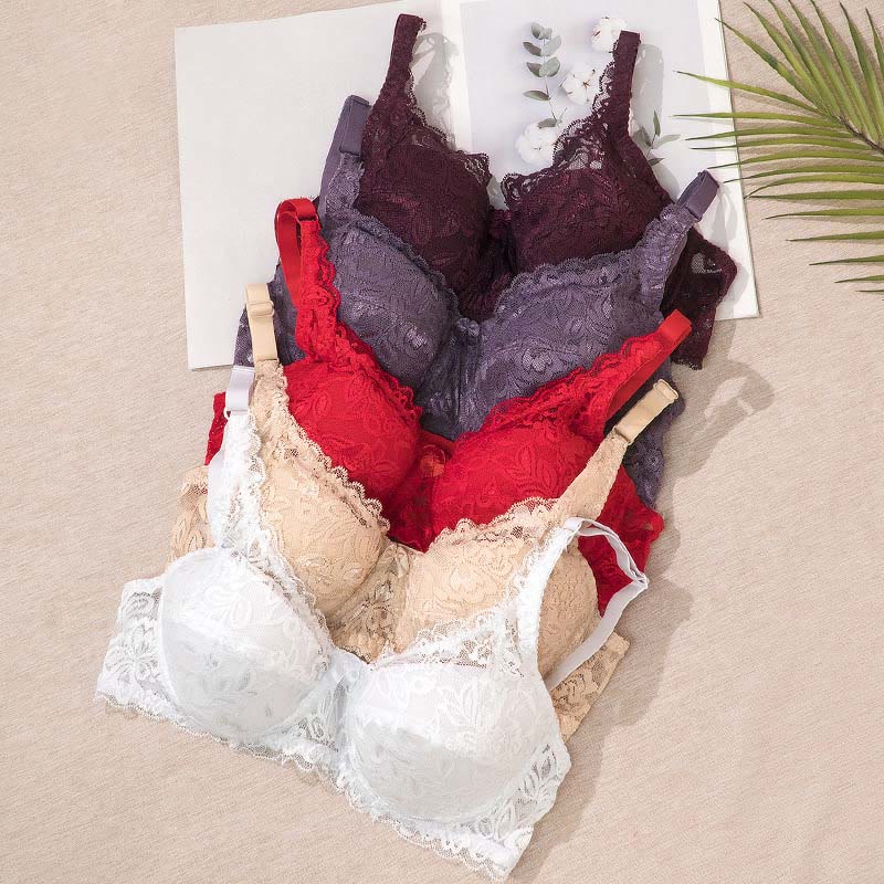 Elegant Lace Underwire Bra - image 8