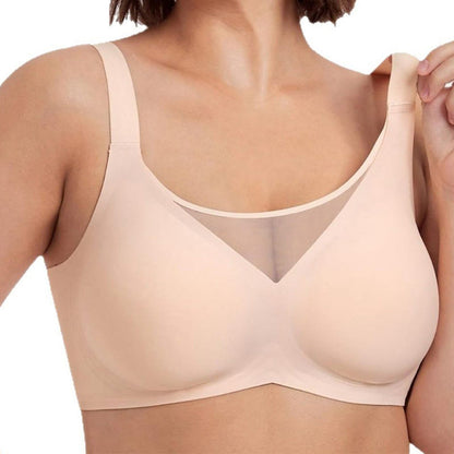 Everyday Support Wireless Bra - Nude - 3XL - image 3