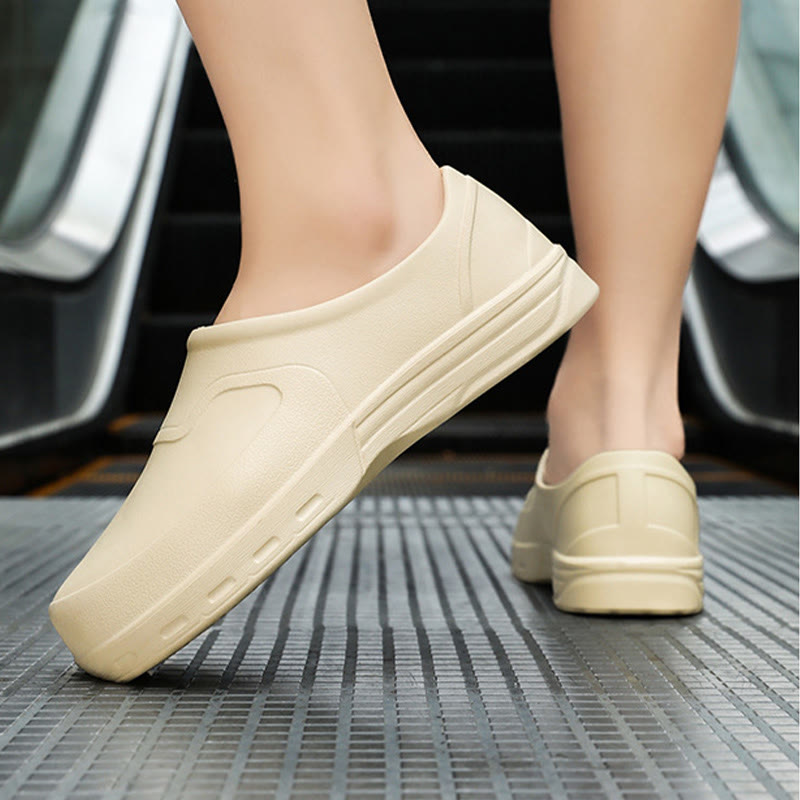 Plus Size Waterproof Slip On Work Shoes - image 3