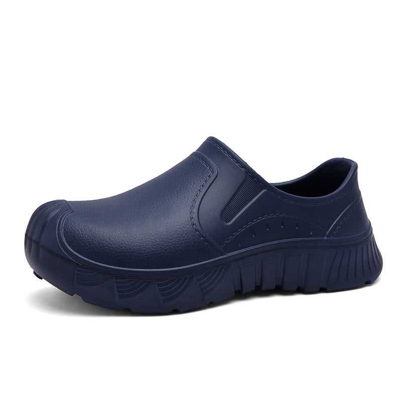 Plus Size Slip Resistant Work Shoes - Navy Blue - EU45(US11) - image 16