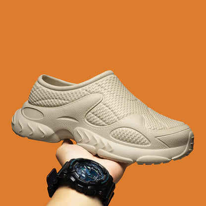 Plus Size Cushioned Everyday Work Shoes - Beige - EU44(US10) - image 14