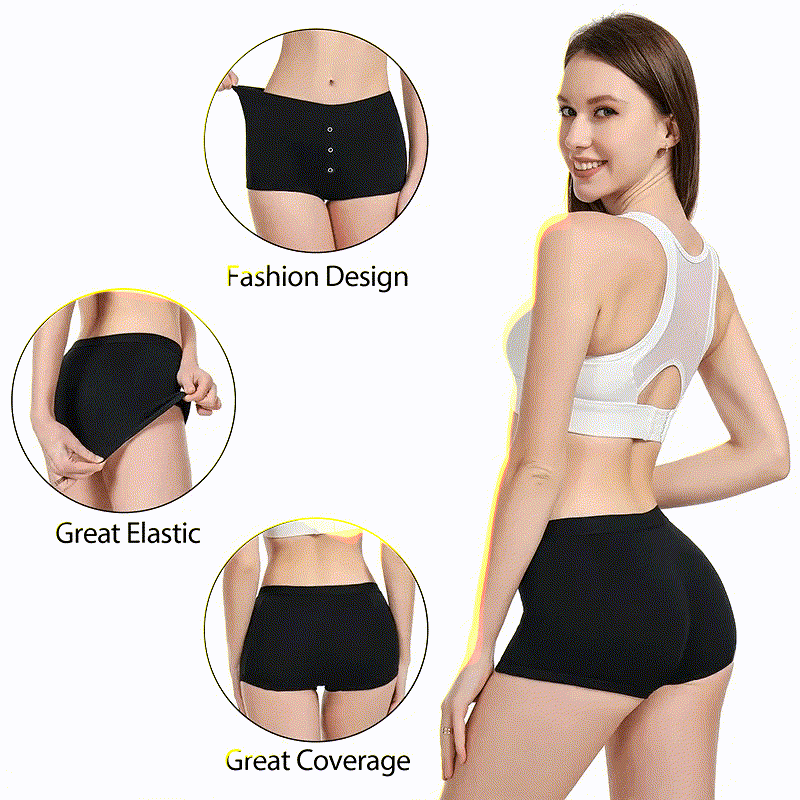 Soft Button Front Panty(2 Packs) - image 1