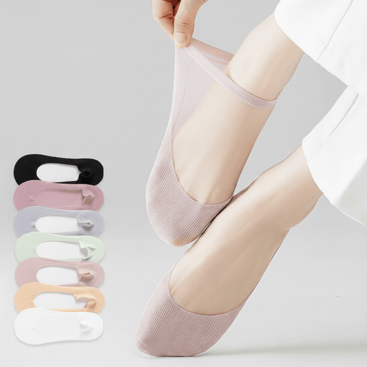 Ultra Thin No Show Socks(7 Pairs) - image 0