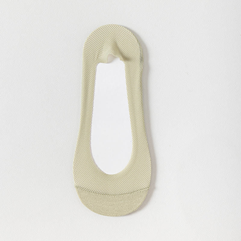 Breathable Invisible No Show Socks(7 Pairs) - Green - EU39-44(US6.5-9.5) - image 2