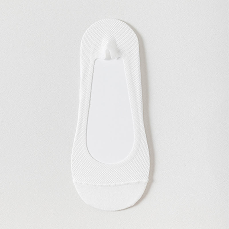 Breathable Invisible No Show Socks(7 Pairs) - White - EU39-44(US6.5-9.5) - image 4