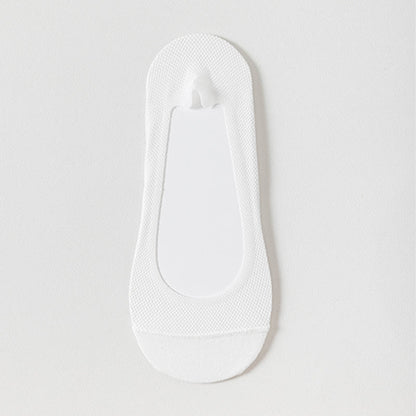Breathable Invisible No Show Socks(7 Pairs) - White - EU39-44(US6.5-9.5) - image 4