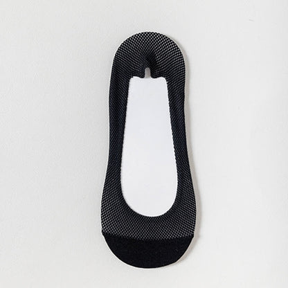 Breathable Invisible No Show Socks(7 Pairs) - Black - EU39-44(US6.5-9.5) - image 6