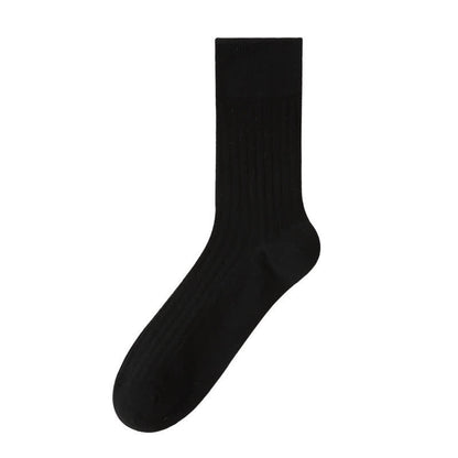 Silk Quarter Socks (5 Pairs) - Black - EU39-44(US6.5-9.5) - image 2