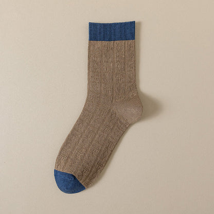 Antibacterial Quarter Socks(5 Pairs) - Khaki - EU39-44(US5-10) - image 5