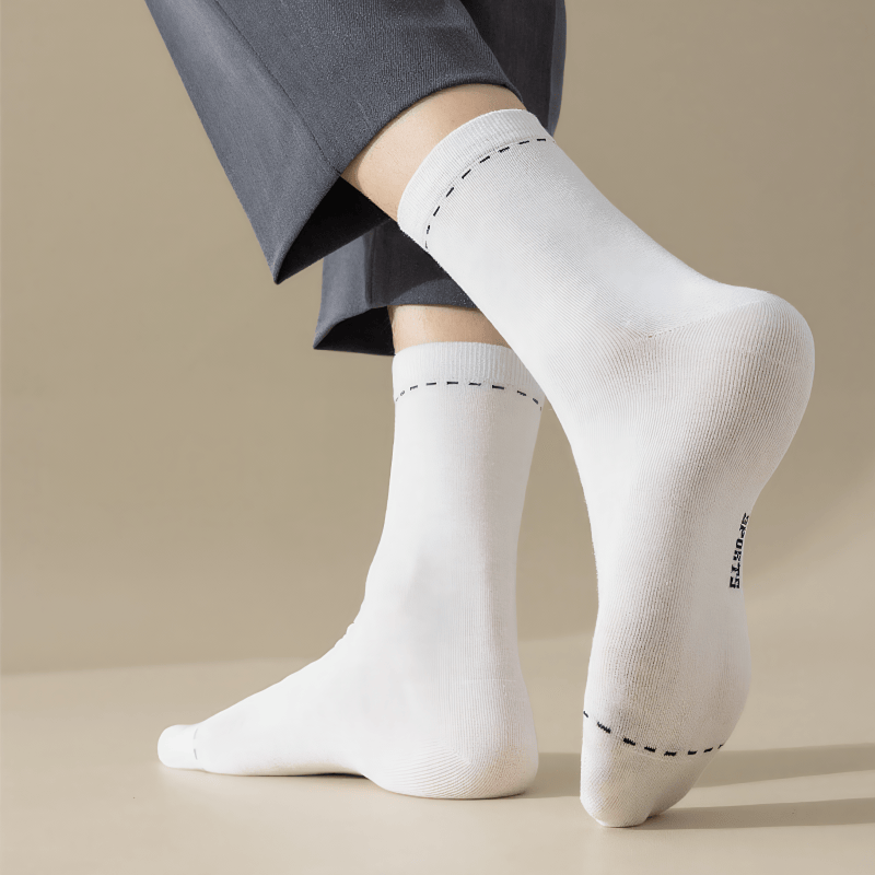 Breathable Quarter Socks(3 Pairs) - image 1