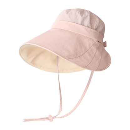 Wide Brim Outdoor Sun Hat - Pink - One Size - image 6