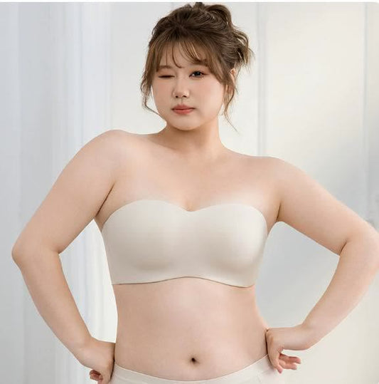 Smooth Support Strapless Bra - White - 90 (DE Cup) - image 0