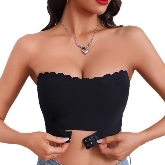 SculptLift Strapless Front Closure Bra - Black - XL - image 0