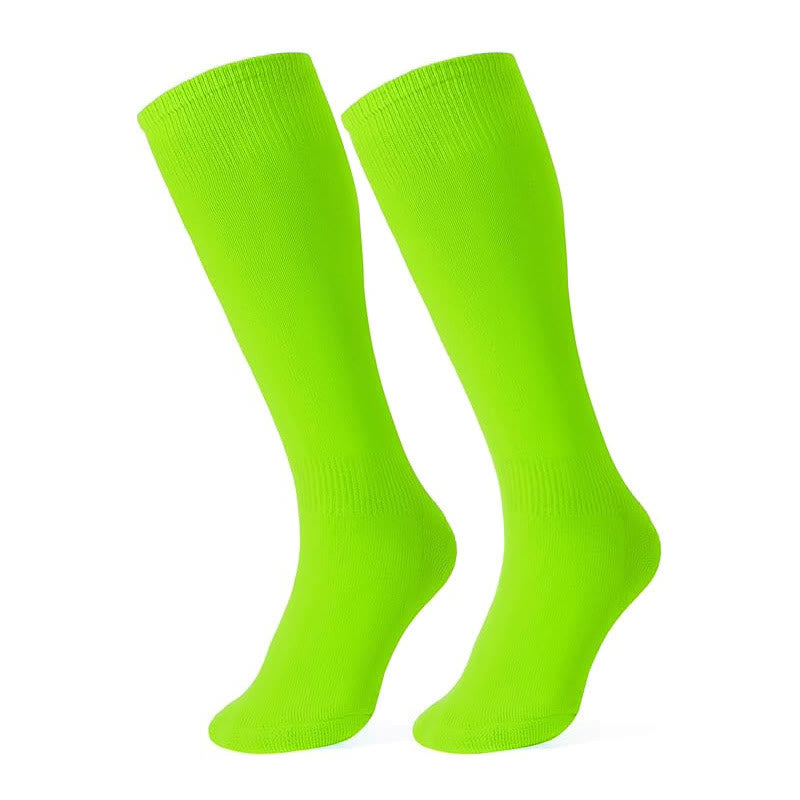 Quick Dry Tennis Knee High Socks(6 Pairs) - Light Green - EU38-45(US5-11) - image 8