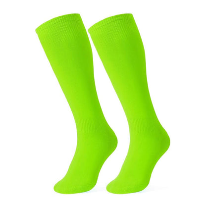 Quick Dry Tennis Knee High Socks(6 Pairs) - Light Green - EU38-45(US5-11) - image 8
